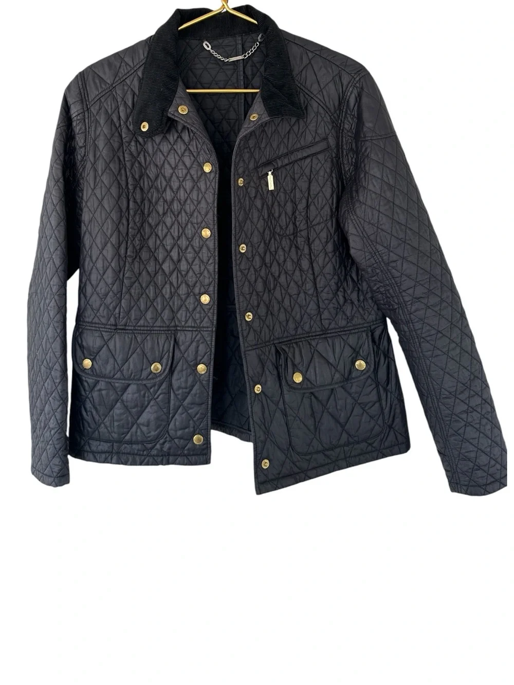 Barbour • Quilted Black Jacket - Picture 3 of 9